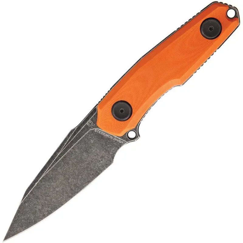 Stedemon Uncleone Orange Tactical Fixed Blade Ub01-1 1