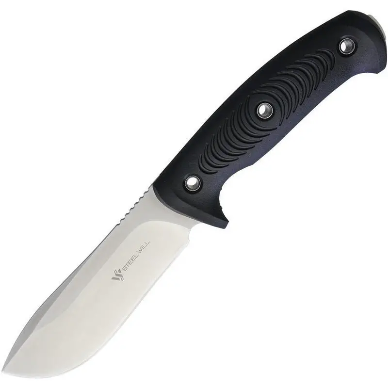 Steel Will Roamer R345 Fixed-Blade Knife – Black Handle (R345-1Bk) 1