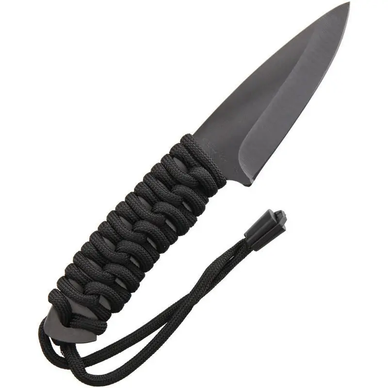 Stone River Gear Black Ceramic Neck Knife – Compact 3-Inch Carry 1