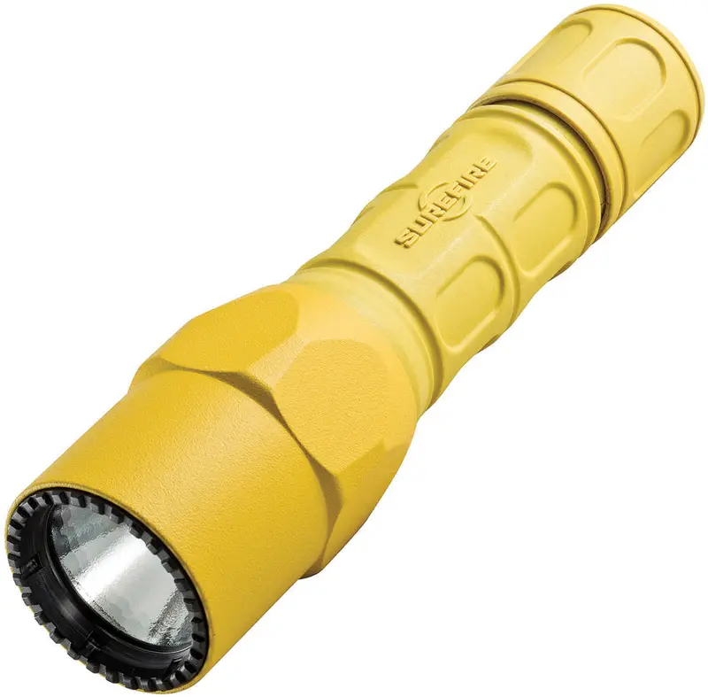 Surefire G2X Pro Tactical Flashlight – Yellow Anodized (G2X-D-Yl) 1