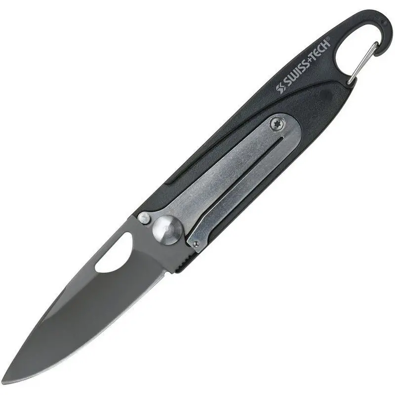 Swiss Tech Blak 7-In-1 Pocket Knife – All-In-One Folding Utility Tool 1
