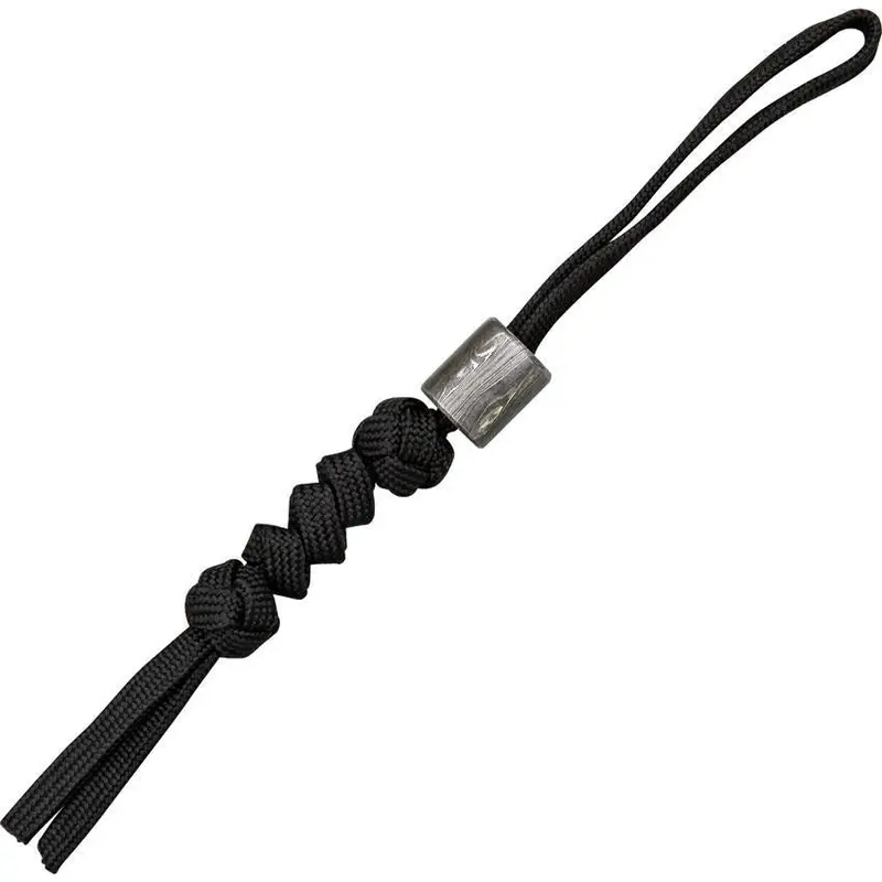 Tallen Cylinder Bead Keychain – Stainless Steel With Integrated Lanyard (Bhq-17511) 1