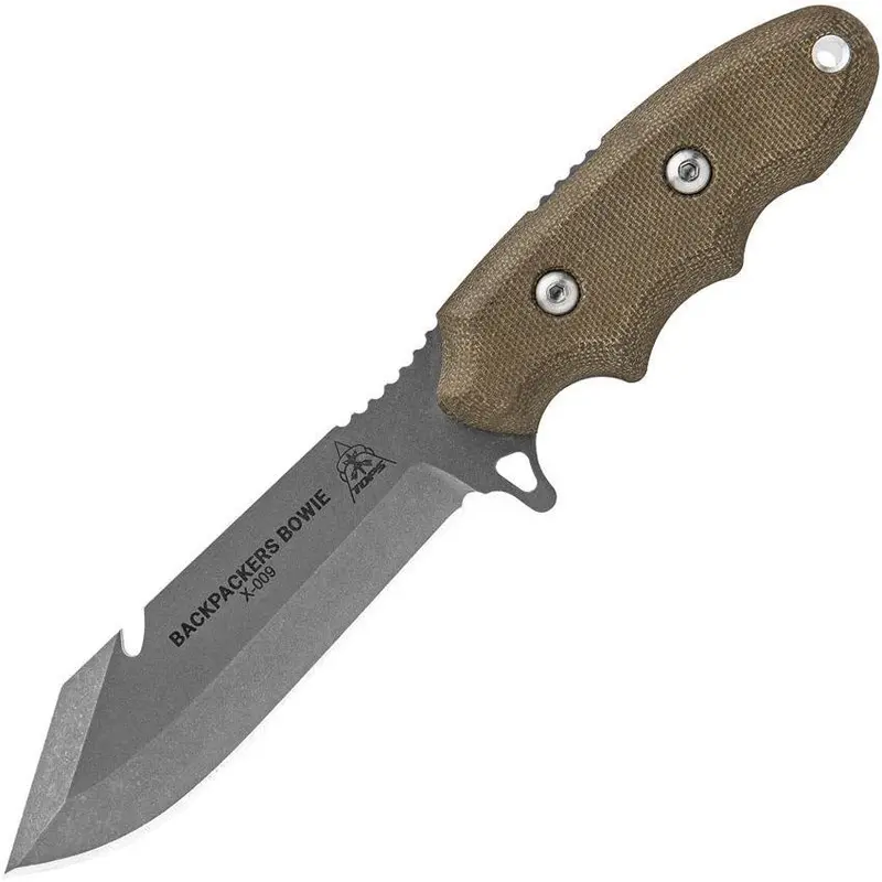 Tops Backpackers Bowie Bpb-01 Full-Tang Outdoor Knife 1