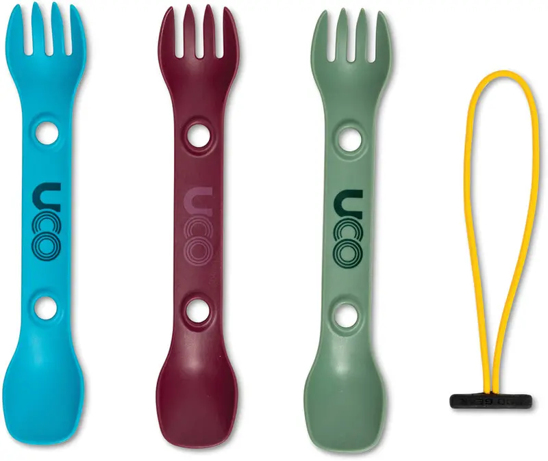 Uco Mini Spork Trio – Terra Color Pack 1