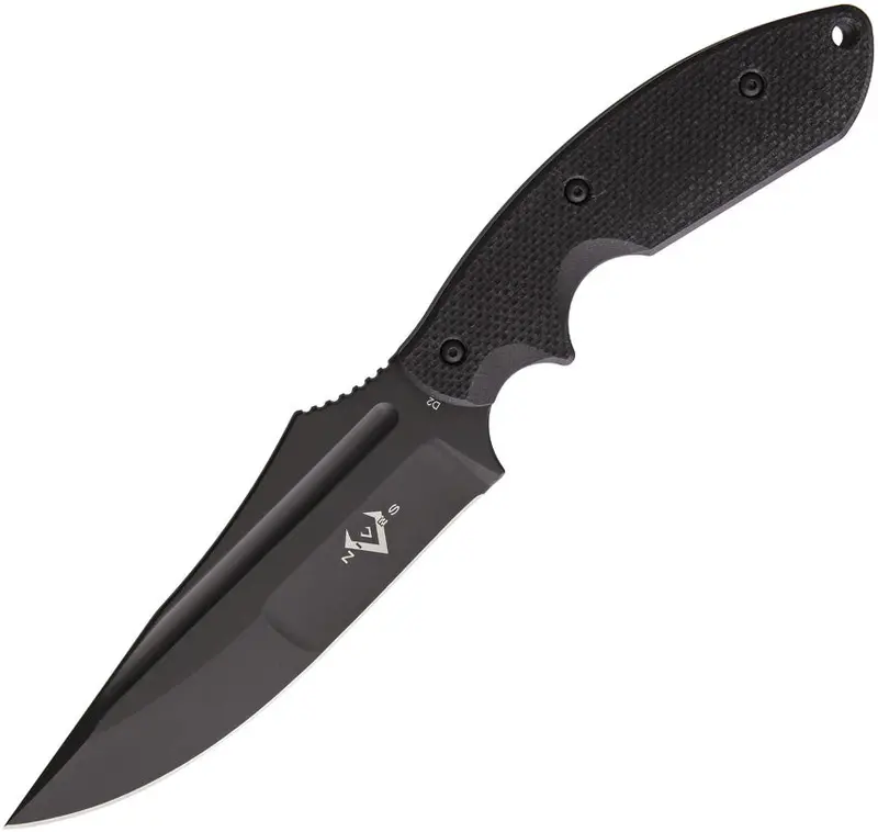 V-Nives Frontier Survivor Fixed-Blade Knife – Gray/Black Vfb10Gpbbk 1