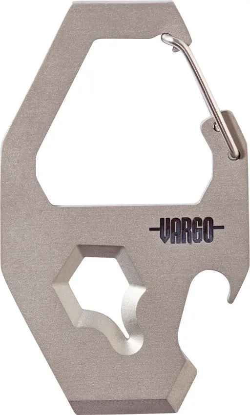 Vargo Titanium Backcountry Carabiner – Ultra-Lightweight Backpacking Clip (T-492) 1
