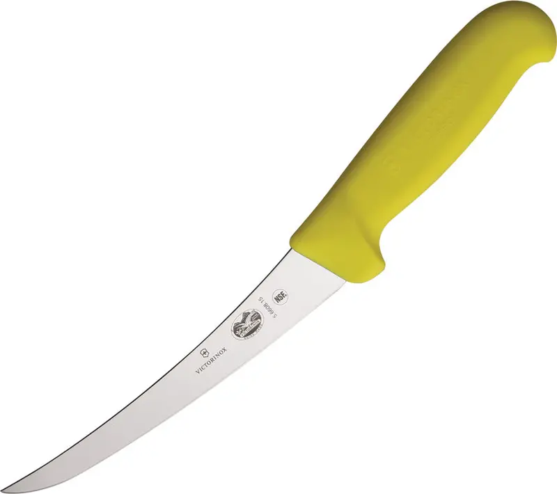 Victorinox 6-Inch Yellow Boning Knife – Precision-Flex Design 1