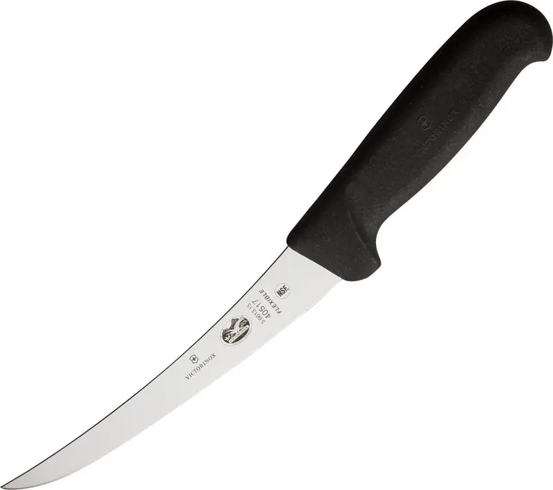 Victorinox Black Flexible Boning Knife – 6-Inch Blade (Model 5.6613.15) 1