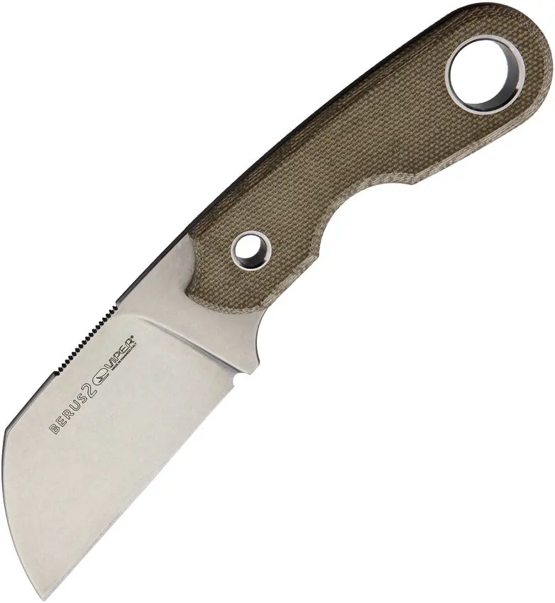 Viper Berus 2 Green Fixed-Blade Outdoor Knife Vt4014Cg 1