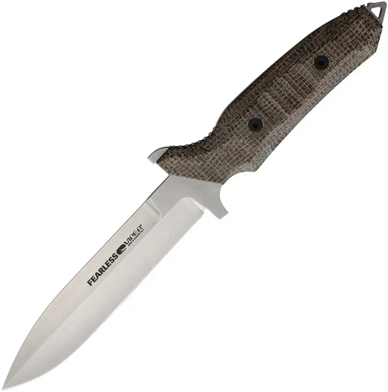 Viper Fearless Brown Fixed-Blade Tactical Knife Vt4018Cm 1