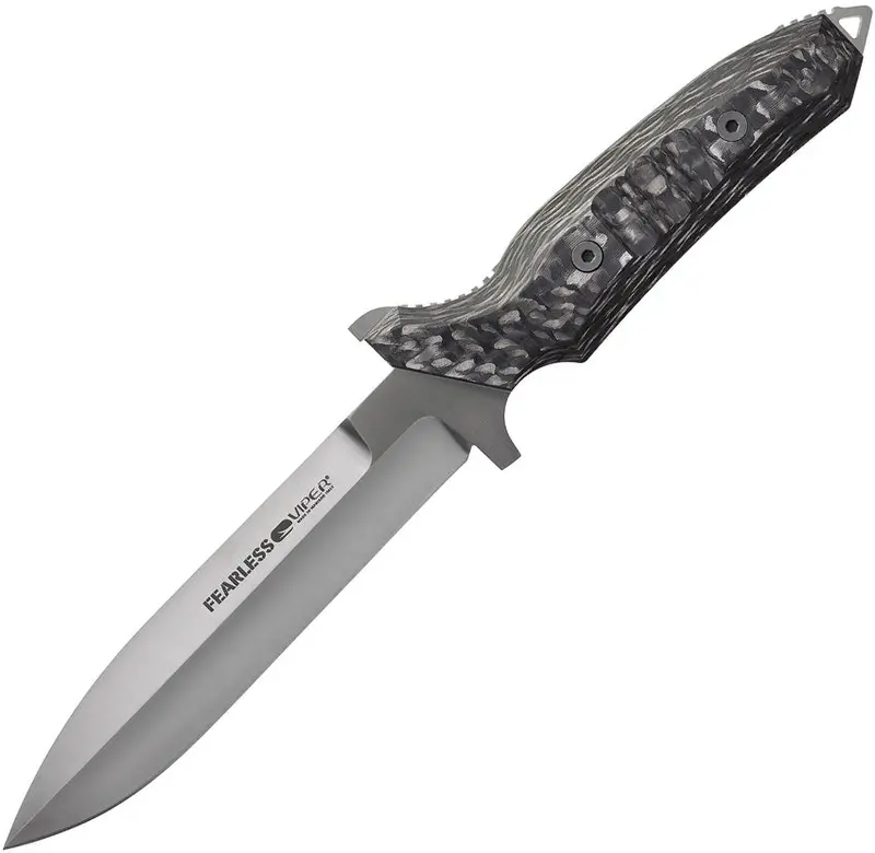 Viper Fearless Fixed Blade – Carbon Fiber Handle, Rugged Tactical Design (Vt4016Fc) 1
