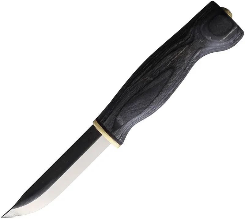 Wood Jewel Black Fixed-Blade Knife – Model 23Black 1