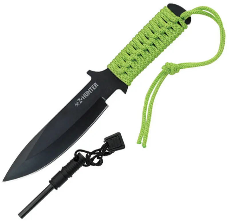 Z-Hunter Fixed-Blade Knife With Integrated Firestarter Zb-005 1