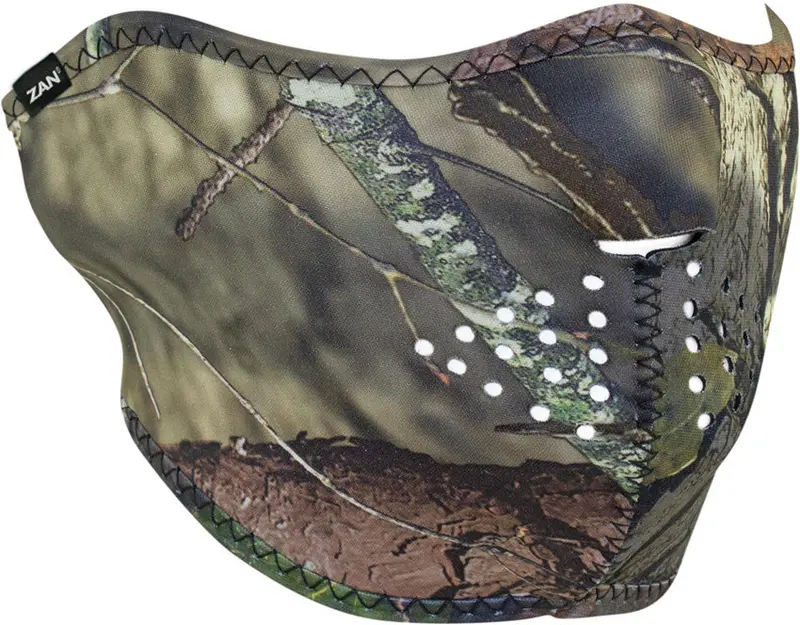 Zan Headgear Half-Face Mossy Oak Camo Mask – Wnfm270H 1