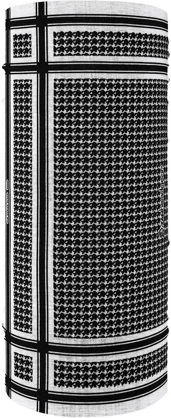 Zan Headgear Motley Tube With Houndstooth Pattern – T235Bw 1
