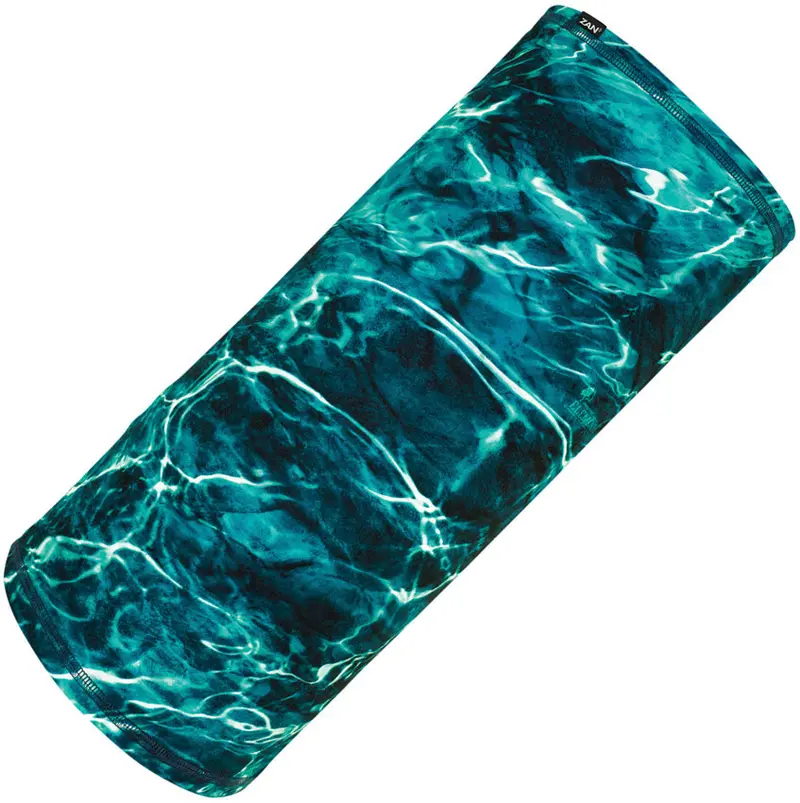 Zan Headgear Sportflex Motley Tube Bandana – Aqua Blue Tl274 1