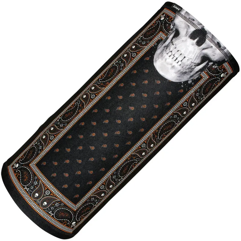 Zan Headgear Sportflex Motley Tube Bandana – Skull Print Tl197 1