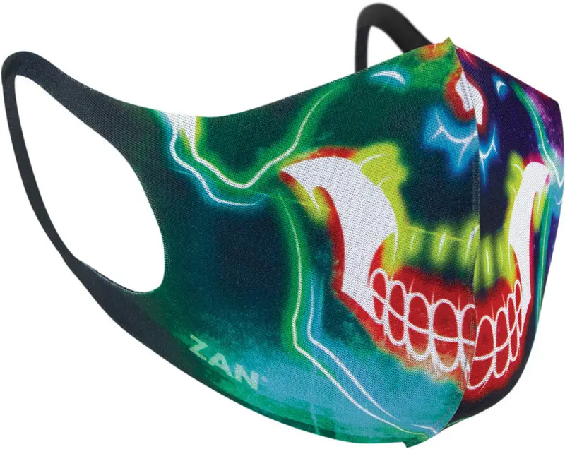 Zan Headgear Two-Pack Face Mask Featuring Skull Art – Fmlw098 1