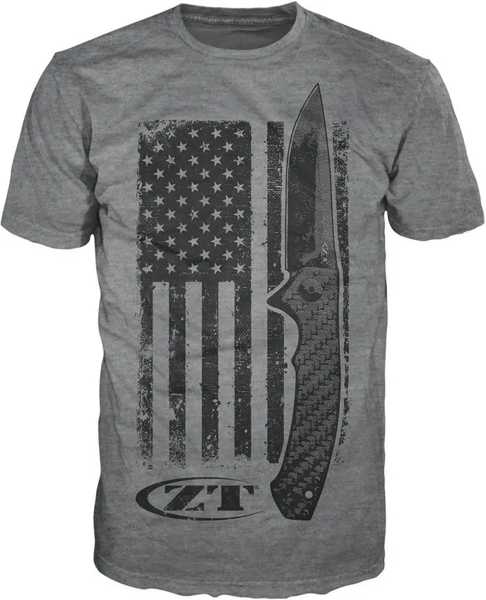 Zero Tolerance American Flag Graphic T-Shirt – Medium 1