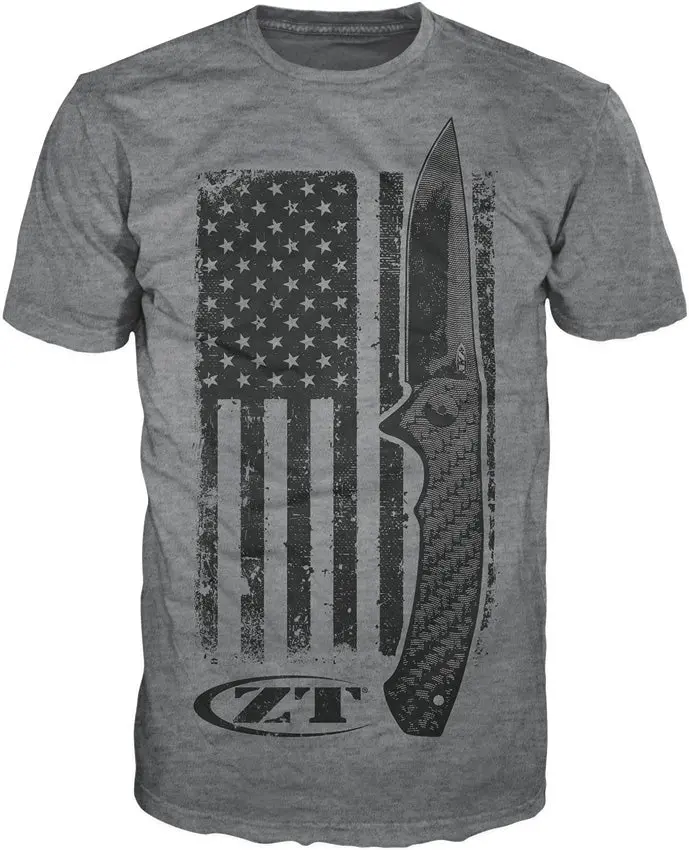 Zero Tolerance American Flag Graphic T-Shirt – Xxl 1