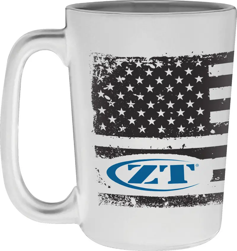 Zero Tolerance American Flag Stainless Steel Travel Mug 1