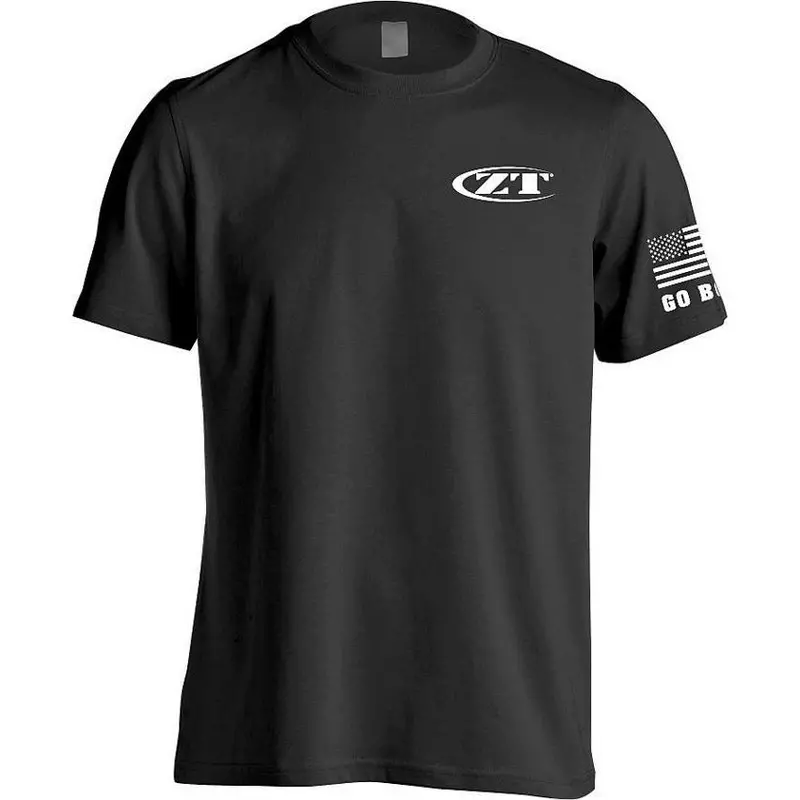 Zero Tolerance Solid Black Short Sleeve T-Shirt – Size Small 1