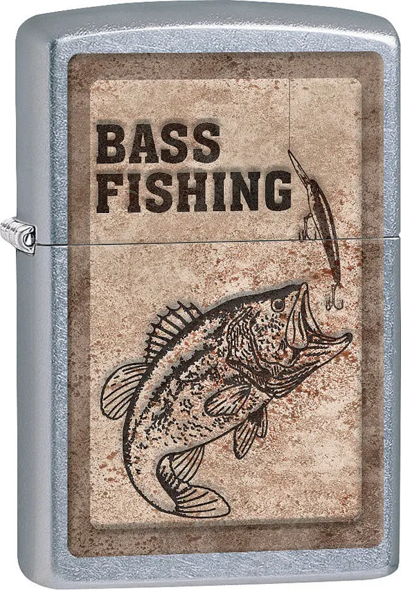 Zippo Bass Fishing Lighter – Sport-Specific Collector’S Piece (Model 207-077494) 1
