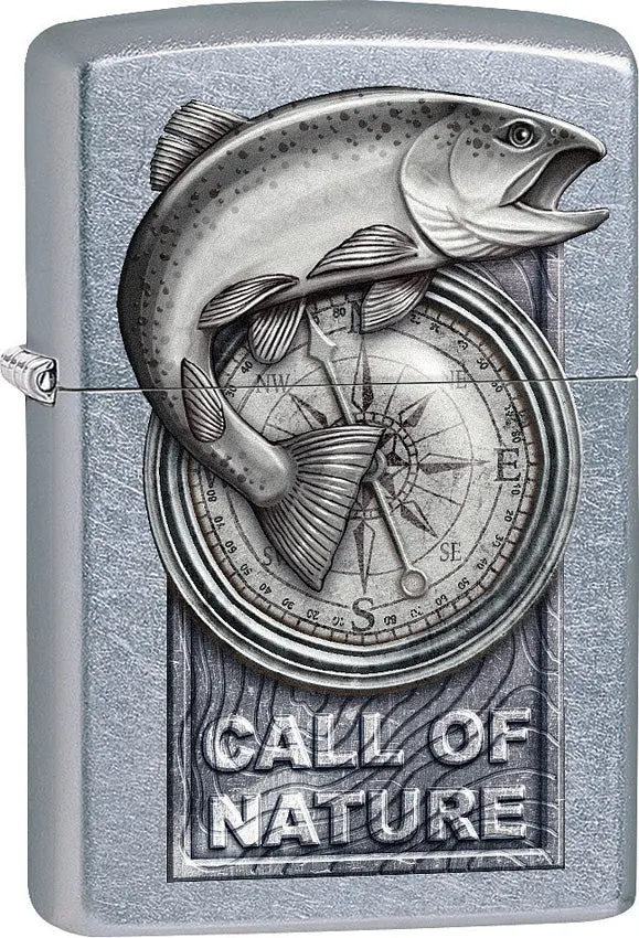 Zippo Call Of Nature Lighter – Earthy Wilderness Design (Model 207-077479) 1
