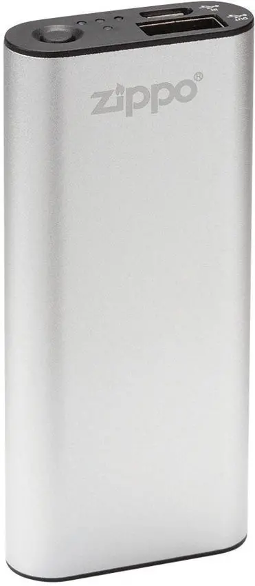 Zippo Heatbank 3 Portable Power Bank – Silver, Model 40509 1