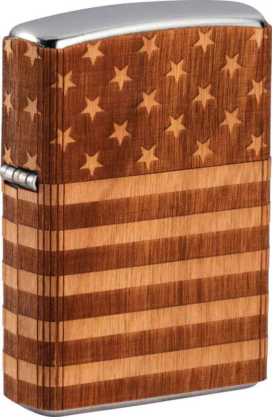 Zippo Woodchuck Lighter – Classic Timber Design 1