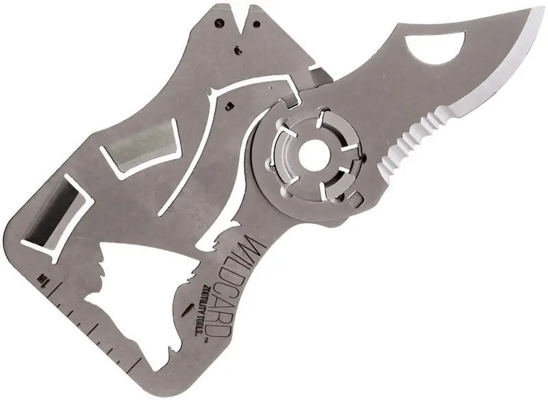 Zootility Wildcard Compact Wallet Knife With Replaceable Blade 1